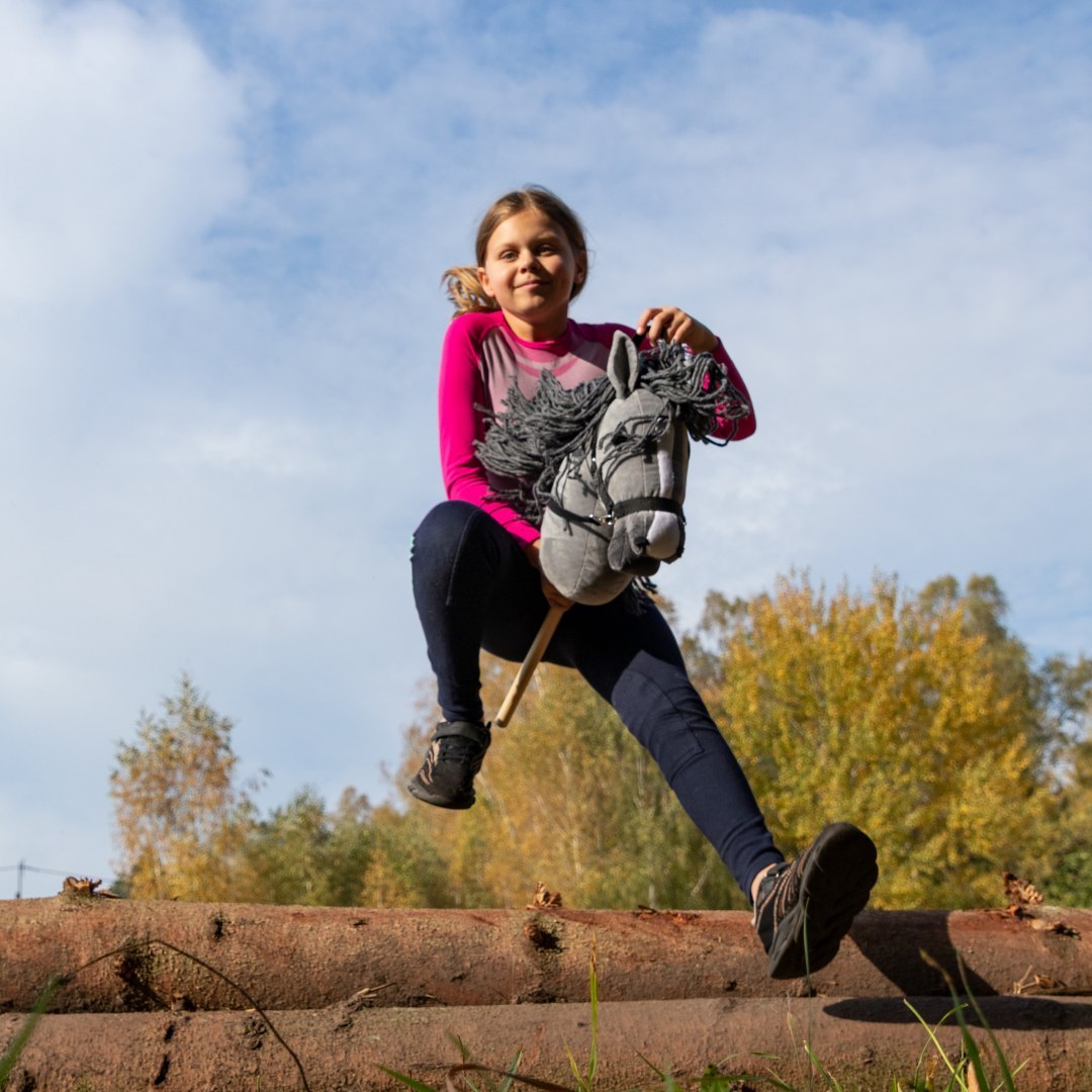Horka Hobby Horse grijs - Puur Paardenkracht Ruitersport